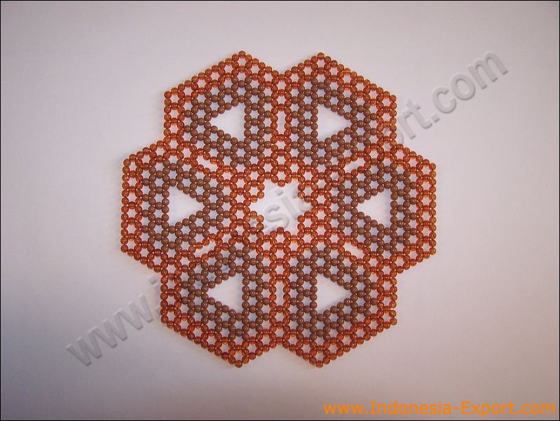 Bead Sheet Is Handicraft Product That Made By Indonesian Craftsman