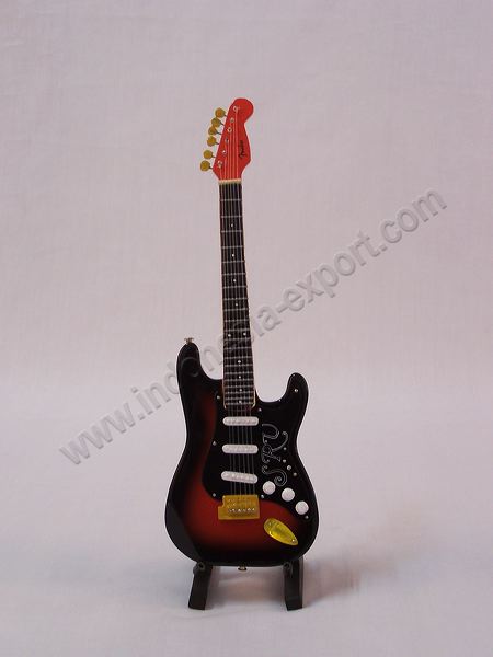 Miniature Guitar - Wooden And Handmade Handicraft