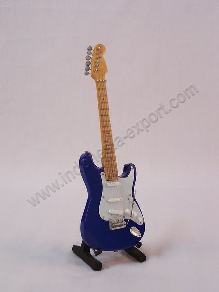 Miniature Guitar - Wooden And Handmade Handicraft